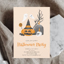 Recherche de ghost halloween invitations Citrouille