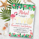 Zoek naar strand verjaardag uitnodigingen Luau