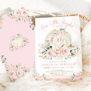 Recherche de de citrouille de fille anniversaire invitations Girl