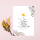 Recherche de baby chick invitations Bébé
