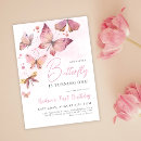 Recherche de papillons roses invitations Lunatique