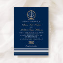 Recherche de rayures de marine invitations Bride