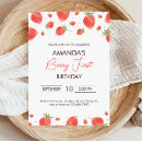 Recherche de fraise invitations Fête d'anniversaire