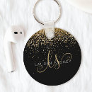 Recherche de doré porteclés Monogrammé