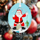 Zoek naar grappige vissers ornamenten Kerstmis