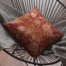 Recherche de rouge foncé coussins Motif