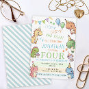 Recherche de dinosaure mignon invitations Fête de dino