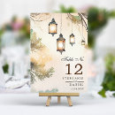 Zoek naar lantaarn tafelkaarten Elegant