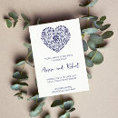 Recherche de coeur romantique invitations Fleurs