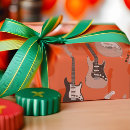 Recherche de motif musique papier cadeau Instruments de musique