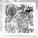 Zoek naar dieren posters Tekening