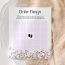 Recherche de baby shower bingo Rustique