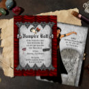 Recherche de dents de vampire invitations Gothique