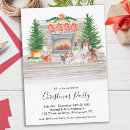Recherche de de chien noël invitations Aquarelle