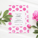 Recherche de polka dot invitations Féminin
