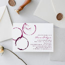 Recherche de tache de vin invitations Bride