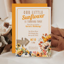 Recherche de de tournesol anniversaire invitations Girl