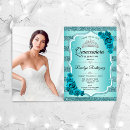 Recherche de quincenera invitations Floral