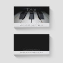 Recherche de pianist cartes visite Teacher
