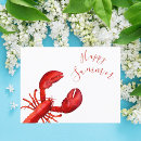 Recherche de homard rouge cartes postales Nautique
