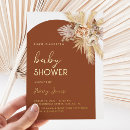 Recherche de pampas grass baby shower invitations Élégant