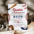 Recherche de baseball anniversaire invitations Nouveau né de l'année