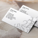 Recherche de typographie cartes visite Professionnel