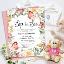 Recherche de sip and see invitations Aquarelle