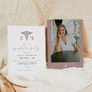 Recherche de rn graduation invitations Noir et blanc