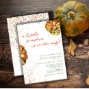Recherche de peu de citrouille invitations Aquarelle