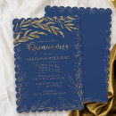 Recherche de royal blue invitations Quinceañera