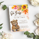 Zoek naar bearly wait babyshower uitnodigingen Waterverf