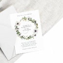 Recherche de floral wreath mariage invitations Vert
