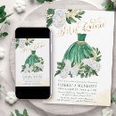 Recherche de emerald green quince invitations Pour elle