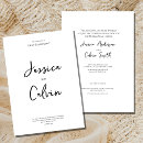 Recherche de bible mariage invitations Classique