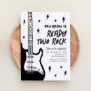 Recherche de de guitare anniversaire invitations Roche et rouleau