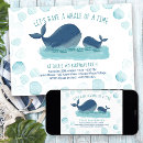 Recherche de baleine invitations Océan