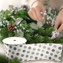 Recherche de blanc et argent rubans Moderne