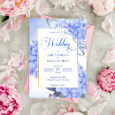 Recherche de hydrangea mariage invitations Bleu poussiéreux