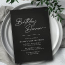 Recherche de disposition moderne invitations Noir et blanc