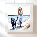 Recherche de petit cowboy posters Aquarelle