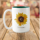 Recherche de mariage campagnard tasses Monogramme