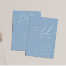 Recherche de bleu pastel invitations Pour elle