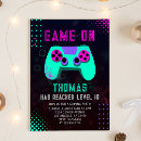 Recherche de video game party invitations Garçons