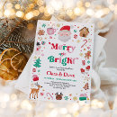 Recherche de red green noël invitations Family