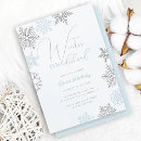 Recherche de winter 1ans anniversaire invitations Bleu