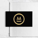 Recherche de monogram grandes cartes visite Simple