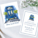 Recherche de porte bleue invitations Moderne