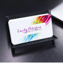 Recherche de motif géométrique coloré cartes visite Rétro