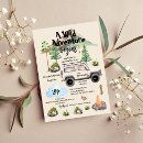 Recherche de camper baby shower invitations Forêt